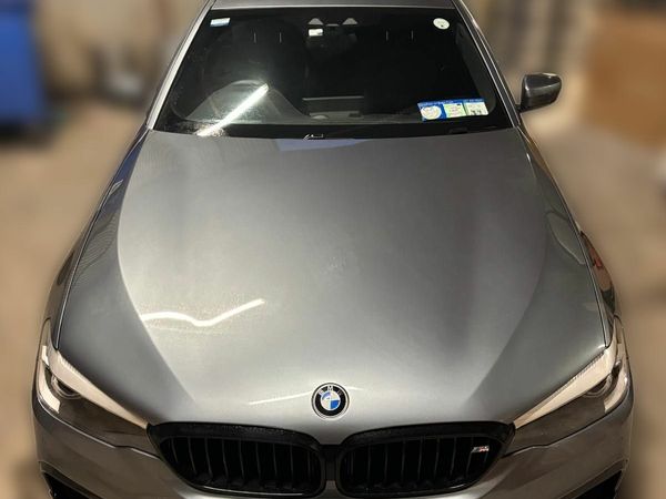 BMW 5-Series Saloon, Petrol Plug-in Hybrid, 2017, Grey
