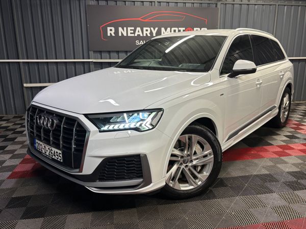 Audi Q7 SUV, Petrol Hybrid, 2020, White