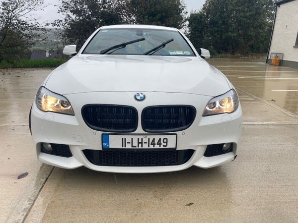 BMW 5-Series Saloon, Diesel, 2011, White