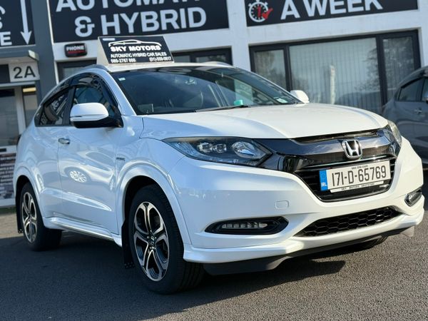 Honda Vezel Estate, Petrol Hybrid, 2017, White