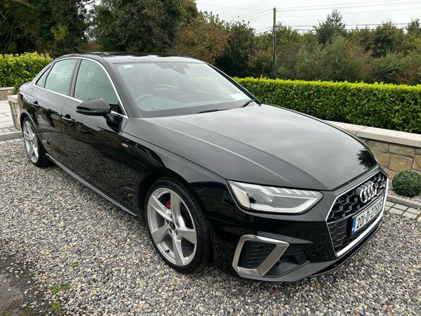 Audi A4 Saloon, Diesel, 2020, Black