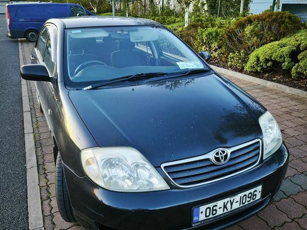 Toyota Corolla Saloon, Petrol, 2006, Black