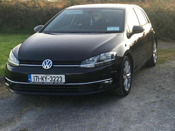 Volkswagen Golf Hatchback, Diesel, 2017, Black