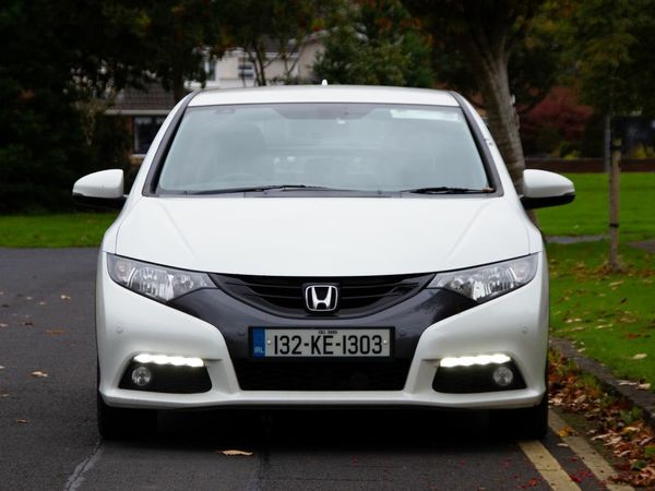 Honda Civic Hatchback, Diesel, 2013, White