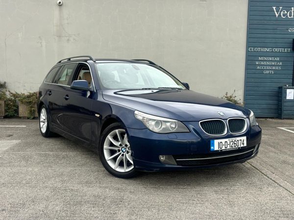 BMW 5-Series Estate, Diesel, 2010, Blue