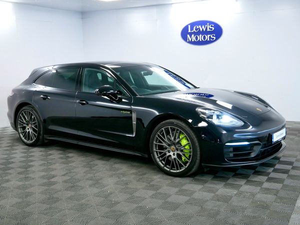 Porsche Panamera Estate, Petrol Plug-in Hybrid, 2024, Black