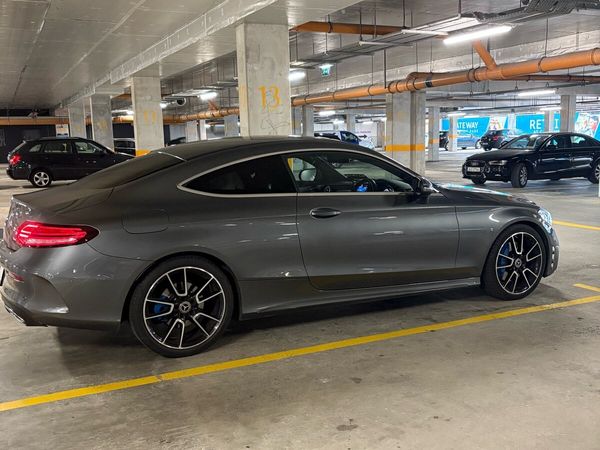 Mercedes-Benz C-Class Coupe, Diesel, 2020, Grey