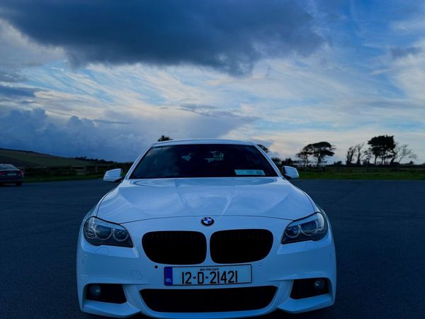 BMW 5-Series Saloon, Diesel, 2012, White