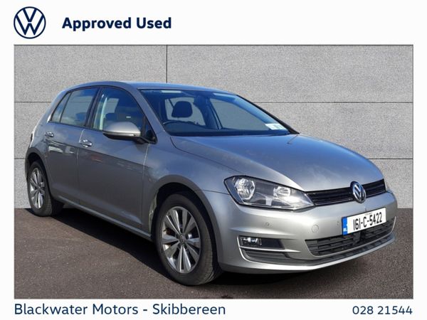 Volkswagen Golf Hatchback, Diesel, 2016, Silver