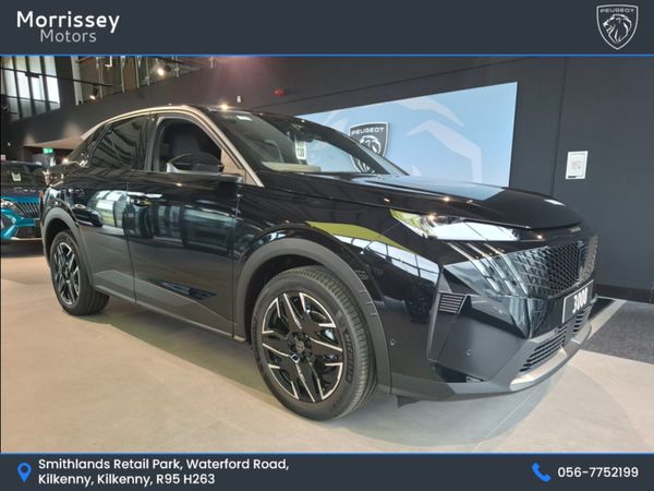 Peugeot 3008 SUV, Petrol Hybrid, 2026, Black