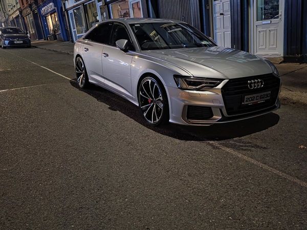 Audi A6 Saloon, Diesel, 2020, Silver