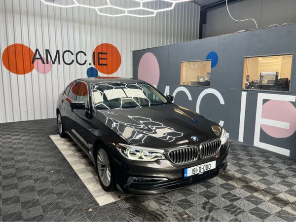 BMW 5-Series Saloon, Diesel, 2019, Brown