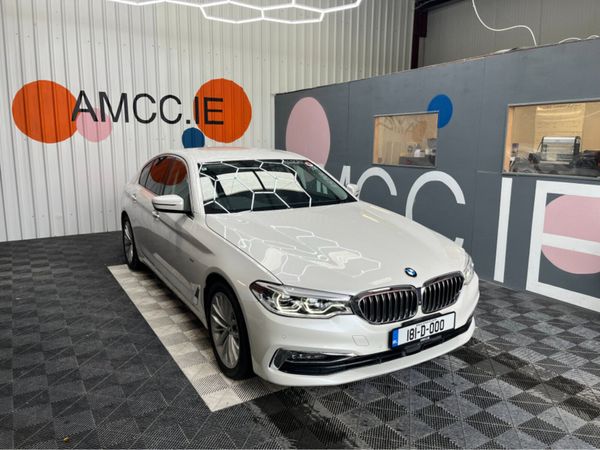 BMW 5-Series Saloon, Diesel, 2018, White