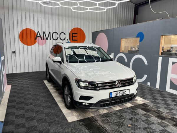 Volkswagen Tiguan SUV, Diesel, 2019, White