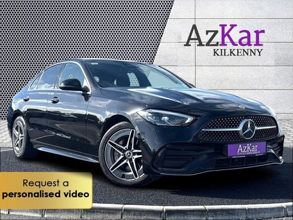 Mercedes-Benz C-Class Saloon, Petrol Plug-in Hybrid, 2022, Black