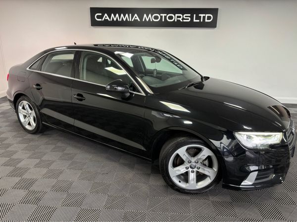 Audi A3 Saloon, Petrol, 2018, Black