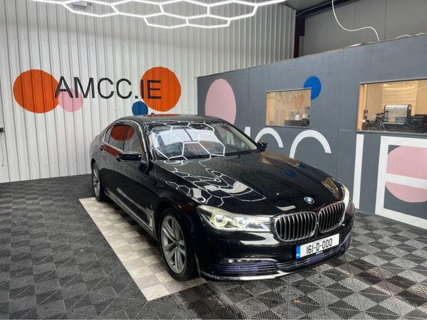 BMW 7-Series Saloon, Petrol Plug-in Hybrid, 2016, Black