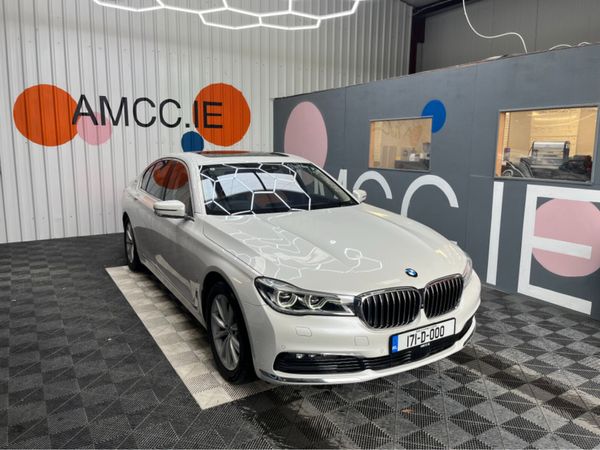 BMW 7-Series Saloon, Petrol Plug-in Hybrid, 2017, White