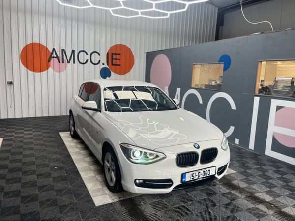 BMW 1-Series Hatchback, Petrol, 2015, White