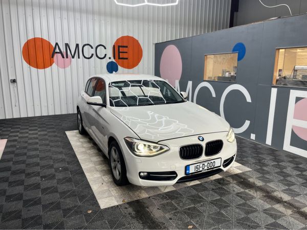 BMW 1-Series Hatchback, Petrol, 2015, White
