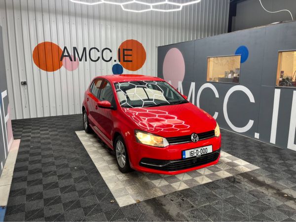 Volkswagen Polo Hatchback, Petrol, 2016, Red