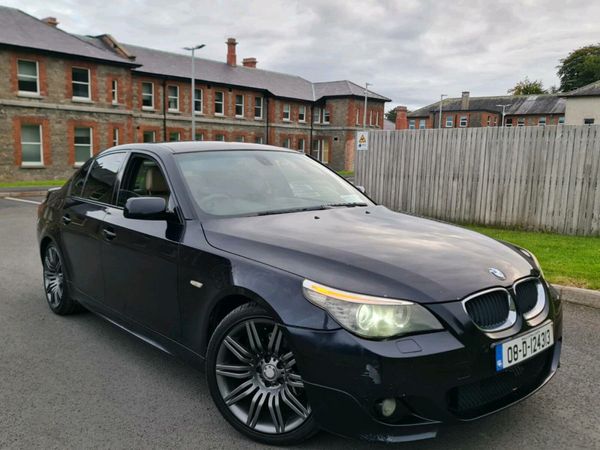 BMW 5-Series Saloon, Diesel, 2008, Black