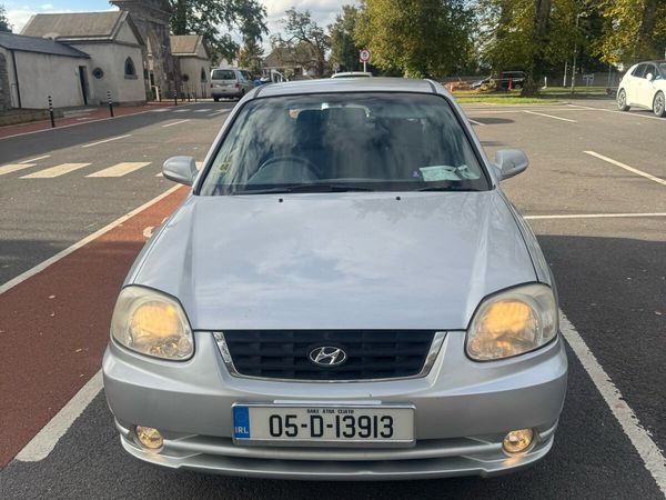Hyundai Accent Hatchback, Petrol, 2005, Silver