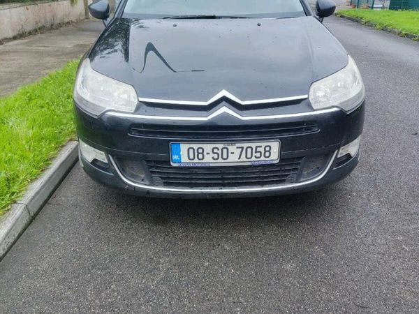 Citroen C5 Saloon, Diesel, 2008, Black