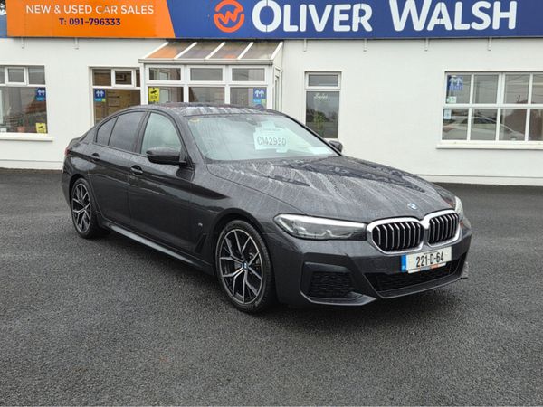BMW 5-Series Saloon, Diesel, 2022, Grey