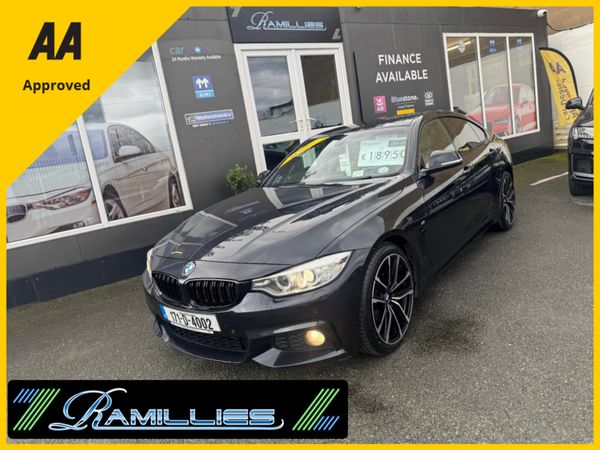 BMW 4-Series Saloon, Diesel, 2017, Black