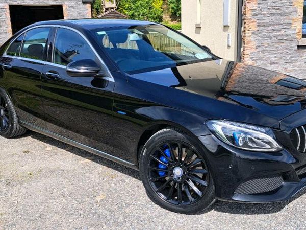 Mercedes-Benz C-Class Saloon, Petrol Plug-in Hybrid, 2016, Black