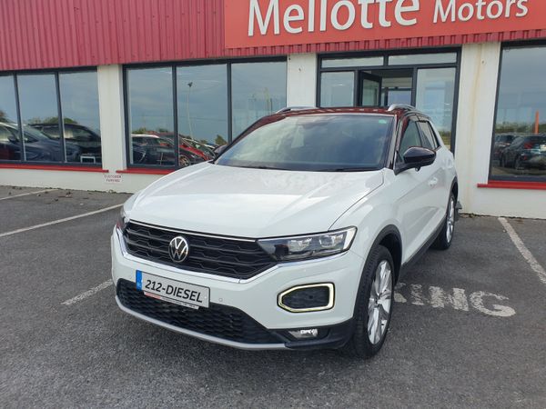 Volkswagen T-Roc Hatchback, Diesel, 2021, White