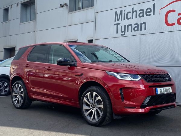 Land Rover Discovery Sport SUV, Petrol Hybrid, 2021, Red
