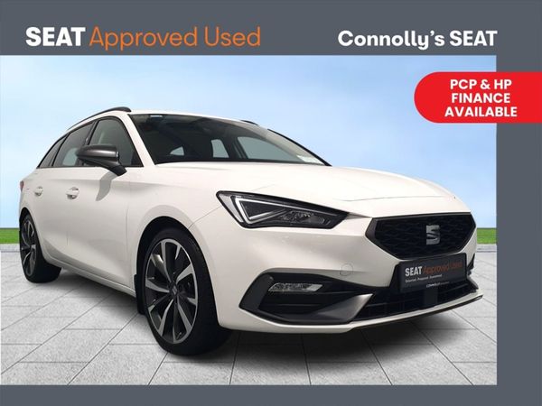 SEAT Leon Estate, Diesel, 2021, White