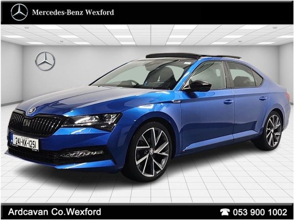 Skoda Superb Saloon, Diesel, 2024, Blue