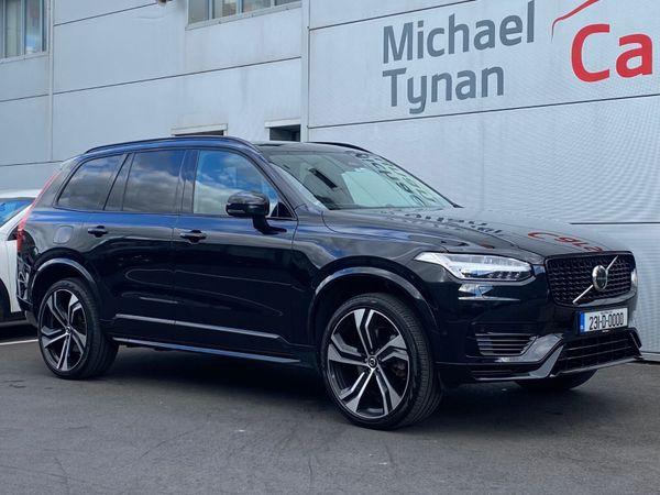 Volvo XC90 SUV, Petrol Hybrid, 2023, Black