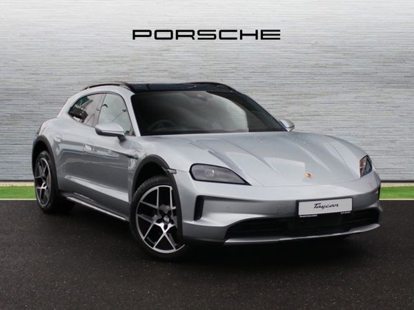 Porsche Taycan Estate, Electric, 2025, Silver