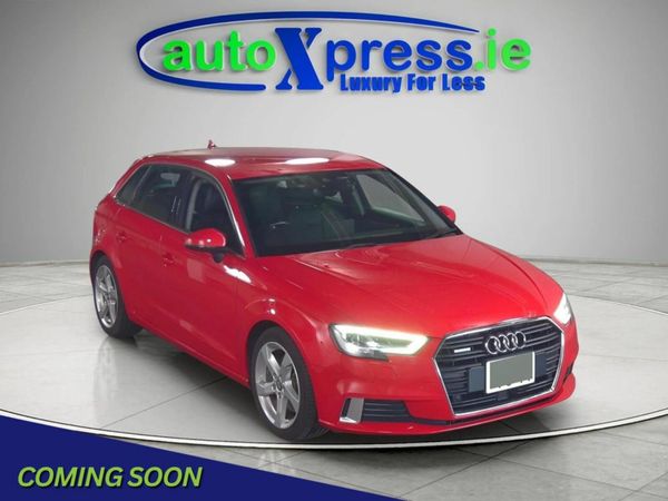 Audi A3 Hatchback, Petrol, 2017, Red