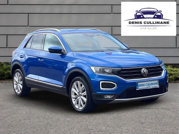Volkswagen T-Roc SUV, Petrol, 2020, Blue
