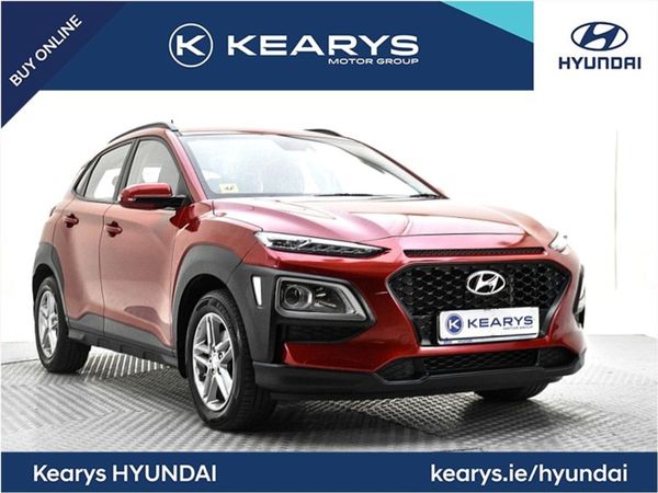 Hyundai KONA Crossover, Petrol, 2019, Red