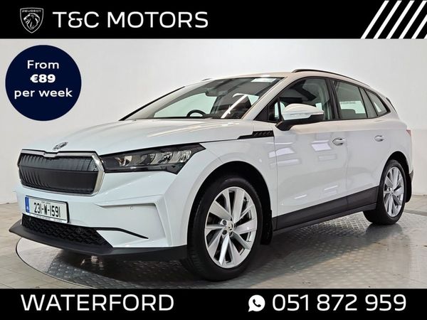Skoda Enyaq SUV, Electric, 2023, White