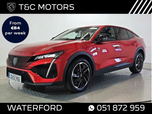 Peugeot 408 Hatchback, Petrol, 2023, Red