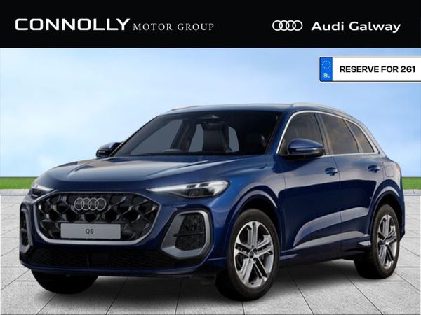 Audi Q5 SUV, Petrol Plug-in Hybrid, 2026, Blue