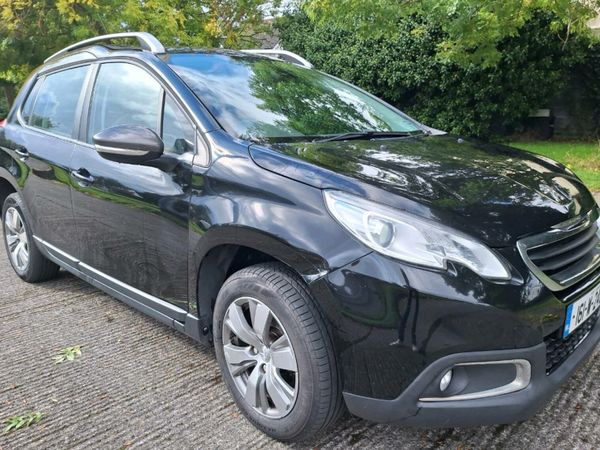 Peugeot 2008 SUV, Diesel, 2016, Black