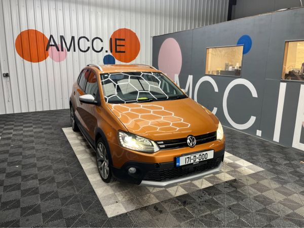 Volkswagen Polo Hatchback, Petrol, 2017, Orange
