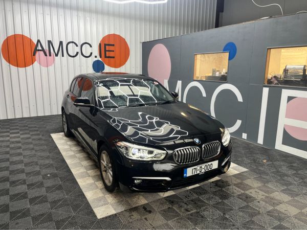 BMW 1-Series Hatchback, Petrol, 2017, Black