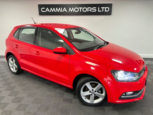 Volkswagen Polo Hatchback, Petrol, 2016, Red