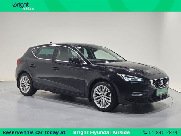 SEAT Leon Hatchback, Petrol Plug-in Hybrid, 2021, Black