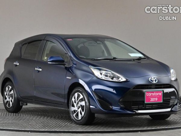 Toyota Aqua Hatchback, Petrol Hybrid, 2019, Blue