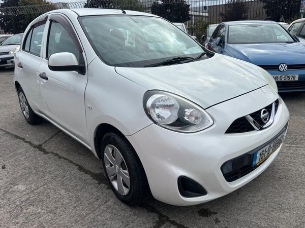 Nissan March Hatchback, Petrol, 2015, White